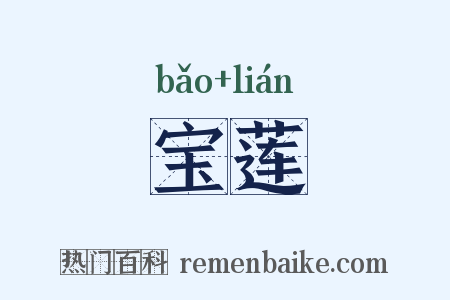 宝莲是什么意思的图片